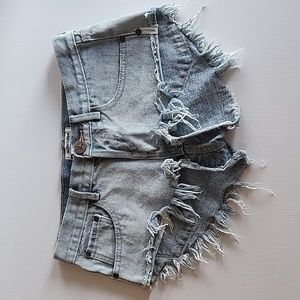 One Teaspoon Denim Shorts